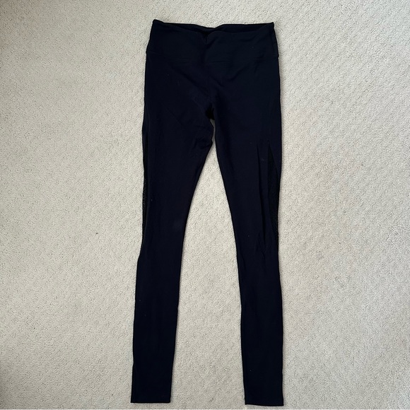 Pure Barre Pants - Pure Barre by Splits 59 Leggings Black - Lace Inset down side Full Length